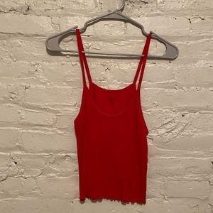 Red Brandy Melville Tank Top